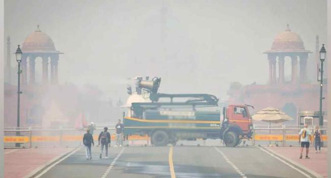 ඉන්දියාවේ දිල්ලි නුවර වායු දූෂණය තවත් ඉහළට..